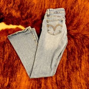 Mint condition Levi boot cut jeans